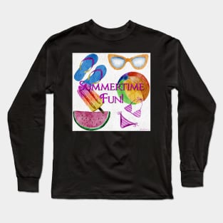 Summertime Fun Long Sleeve T-Shirt